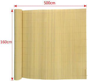 Recinzione PVC Per Privacy Balcone | 100x500 Cm | Verde | Frangivista E Vento | Resistente UV E Lavabile - Foto 8