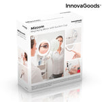 Specchio con Lente d'Ingrandimento LED con Braccio Flessibile e Ventosa Mizoom InnovaGoods